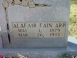 Alafair <I>Fain</I> Arp 