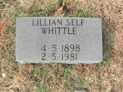 Lillian <I>Self</I> Whittle 