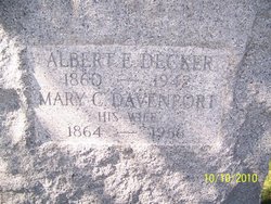 Albert E Decker 
