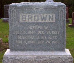 Martha J <I>Gardner</I> Brown 
