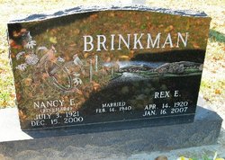 Nancy E. <I>Rinehart</I> Brinkman 