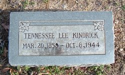 Tennessee Lee “Tennie” <I>Austin</I> Kindrick 