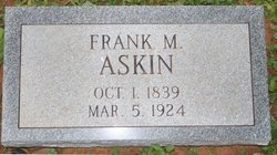 Francis Marion “Frank” Askins 