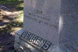 Elizabeth “Lizzie” Behrens 