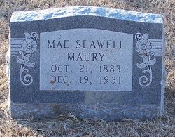 Clara Mae <I>Seawell</I> Maury 