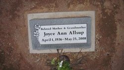 Joyce Ann Allsup 