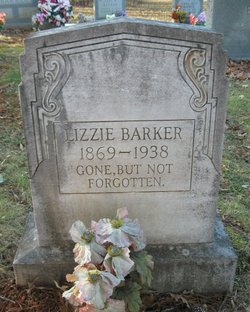 Mary Elizabeth “Lizzie” <I>McDaniel</I> Barker 