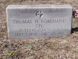 Thomas Henry Forehand 