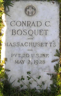 Pvt Conrad C. Bosquet 