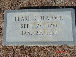 Emma Pearl <I>Strickland</I> Blalock 