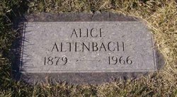 Anne Mary “Alice” <I>Woods</I> Altenbach 