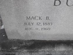 Mack B Burns 