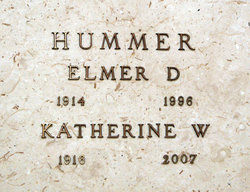 Katherine W. <I>Mayer</I> Hummer 