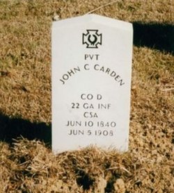 Private John C. Carden 