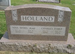 Nina Mabel <I>Adams</I> Holland 