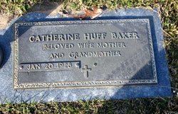 Catherine <I>Huff</I> Baker 