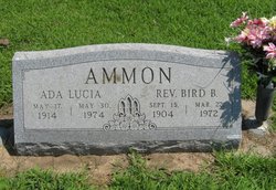 Ada Lucia <I>Hamilton</I> Ammon 