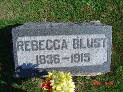 Margaret Rebecca <I>Coleman</I> Blust 