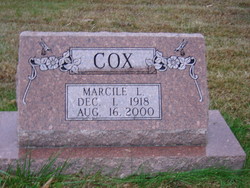 Marcile L <I>Cox</I> Cox 