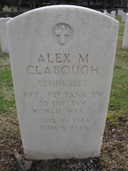 PVT Alex M Clabough 