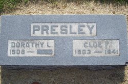 Dorothy Lou <I>Spiva</I> Presley 