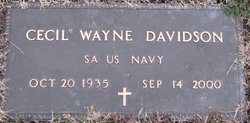Cecil Wayne Davidson 