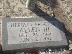 Herbert Proctor Allen III
