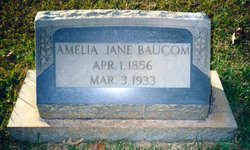 Amelia Jane <I>Bass</I> Baucom 