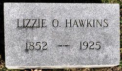 Elizabeth Jane “Lizzie” <I>Owsley</I> Hawkins 