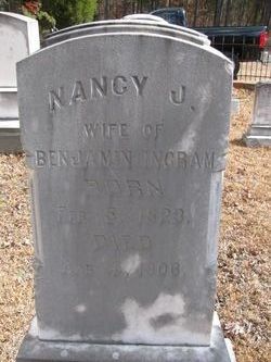 Nancy Jane <I>Bennett</I> Ingram 
