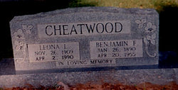 Benjamin Franklin “Benny” Cheatwood 
