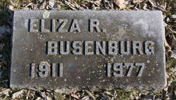 Eliza Sullivant <I>Rodgers</I> Busenburg 