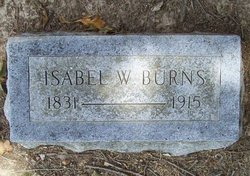 Isabel W. <I>Wolford</I> Burns 
