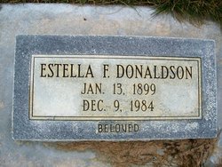 Estella F. <I>Wolf</I> Donaldson 