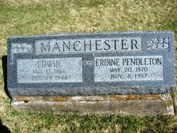 Erdine Cynthia <I>Pendleton</I> Manchester 