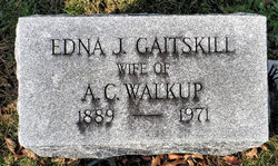 Edna J. <I>Gaitskill</I> Walkup 
