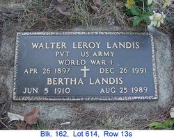 Walter Leroy Landis 