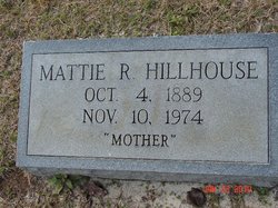 Martha “Mattie” <I>Register</I> Hillhouse 