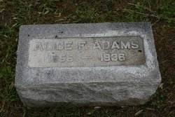 Alice F <I>Hoyt</I> Adams 
