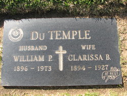 Clarissa D. <I>Brayton</I> Du Temple 