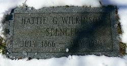 Hattie G <I>Wilkinson</I> Spencer 