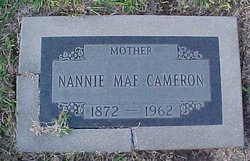 Nannie Mae <I>Greggs</I> Cameron 
