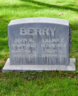 Martha J <I>Allen</I> Berry 