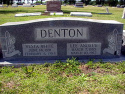 Vesta K. <I>White</I> Denton 