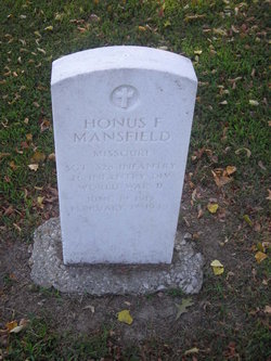 Sgt Honus F. Mansfield 