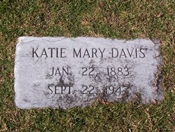 Katie Mary <I>Gann</I> Davis 