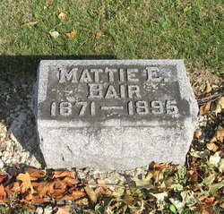 Mattie E Bair 
