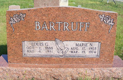 Marie N. <I>Lang</I> Bartruff 