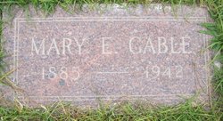 Mary E <I>Watt</I> Gable 