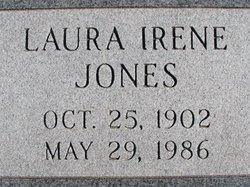 Laura Irene <I>Lightner</I> Jones 